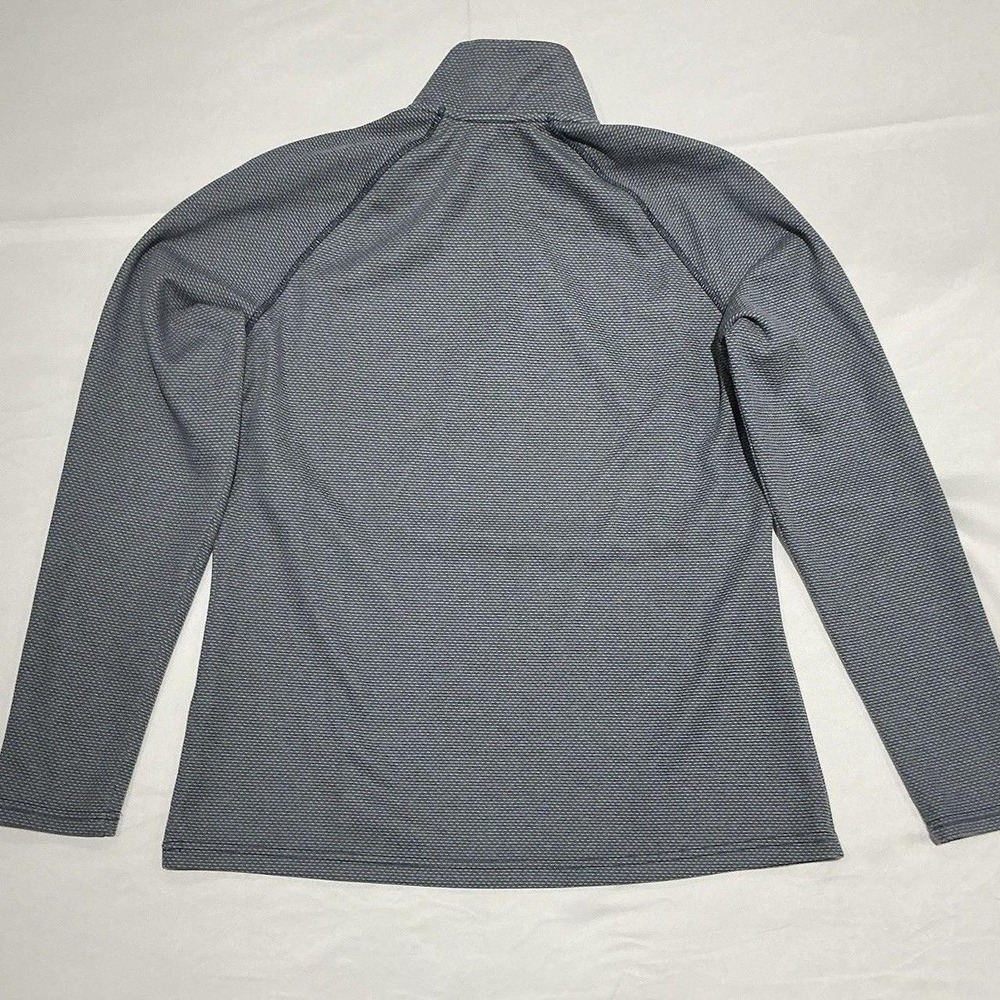 Adidas Golf Sweatshirt Womens Large Gray Pullover 1/4 Zip Activewear Lightweight - Picture 2 of 6